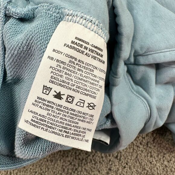 Nike Shorts Girls Large Blue French Terry Sun Club Activewear Running Kids - Picture 6 of 16